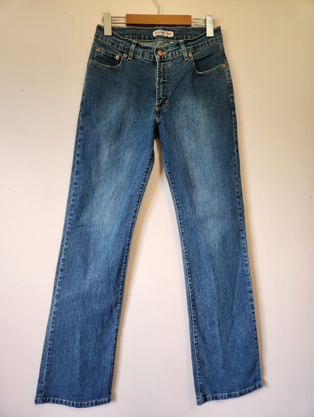 Vintage 90s Manager X Jeans Made in Canada Medium Wash Y2K Straight Leg W30 28